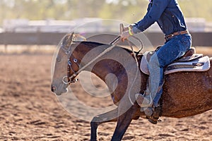 Camp Draft Event , Rounding Up Cattle - Unique To Australia