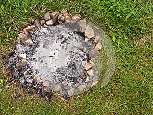 Camp Fire Ashes