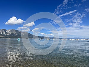 Camp Richardson Marina in South Lake Tahoe, California