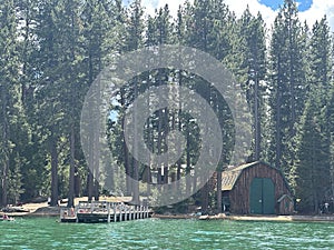 Camp Richardson Marina in South Lake Tahoe, California photo
