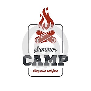 Camp summer white