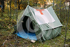 Camp Tent Of Infantry German Wehrmacht Infantry Soldiers During