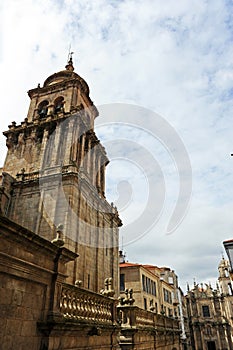 Campanario de la catedral de San Martin en Ourense Orense, Galicia, EspaÃÂ±a photo