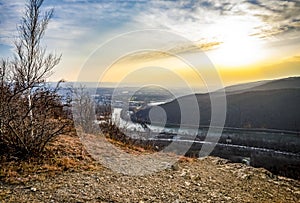 Campbell`s Ledge Scenic Overlook