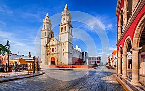 Campeche, Mexico - Independence Plaza, Yucatan sightseeing photo
