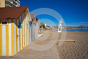 Campello of Alicante Carrer la Mar beach photo