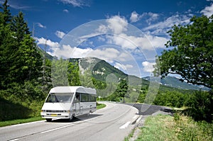 Camper in France