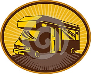 Camper van caravan mobile home