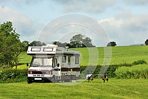 Campervan camping