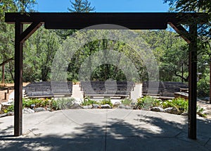 Campfire Center, outdoor amphitheater, Big Sur