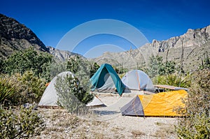 Campground - Guadaloupe Mountains National Park photo