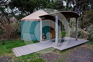 Campground Yurt on Oregon Coast