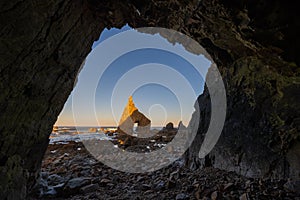 Campiecho beach, Asturias, Spain