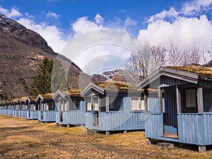 Camping Cabins in the Mountains