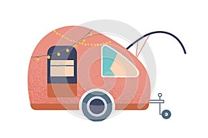 Camping car icon