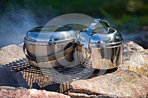 Camping cookware photo