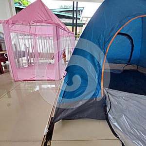 camping day event to enliven children's day, educate to live independently photo