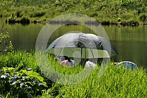 Camping or Fishing on small lake