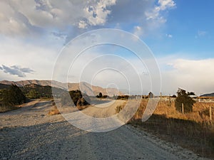 Camping ground in New Zealand