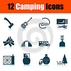 Camping Icon Set