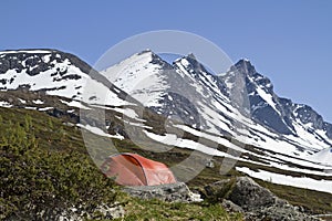 Camping in Jotunheimen