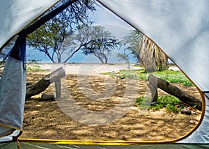 Camping Maui, Hawaii