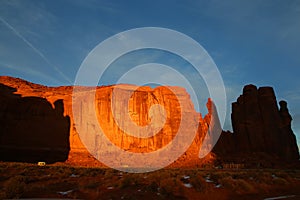 Camping in Monument Valley