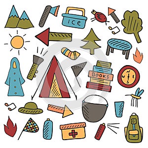 Camping objects