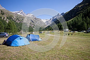 Camping in Pont - Valsavaranche