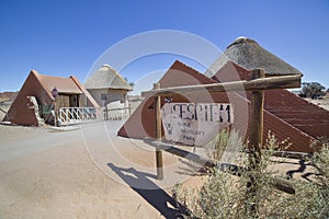 Camping Sesriem entrance, Namibia