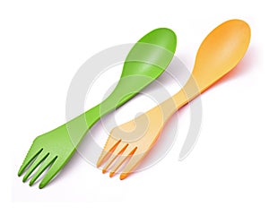 Camping spoon and fork tools