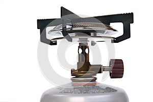 Camping stove gas burner