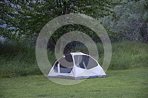 Camping tent campground