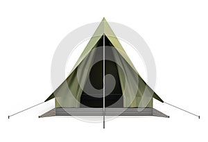 Camping Tent front view