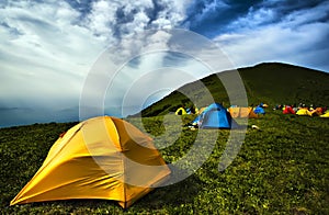 Camping tents