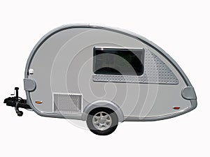Camping Trailer Isolated