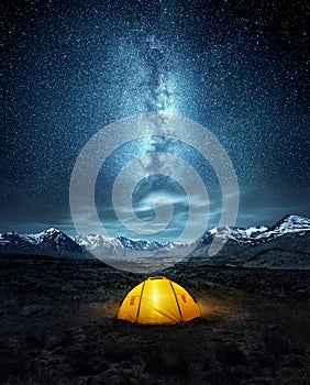 Camping Under The Stars