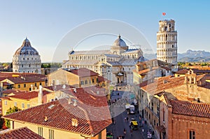 Campo dei Miracoli from the Grand Hotel Duomo - Pisa