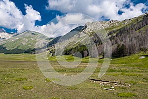 Campo Imperatore Abruzzo Italy. The Gran Sasso National Park, Italy