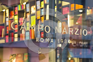 Campo Marzio shop window