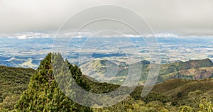 Campos do Jordao, Brazil. View from Itapeva Peak