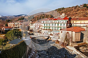 Camprodon, in Spain, and the Ter River photo