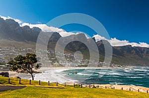 Camps Bay Beach in Cape town