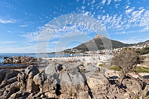 Camps Bay and Lions Head Cape Town South Africa