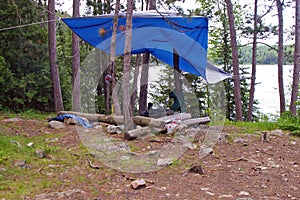 A Campsite in the Boundary Waters Canoe Area photo
