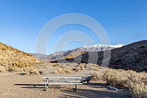 Campsite at Wildrose in Death Valley