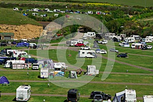 Campsites in Jurassic coast  in Dorset,Freshwater beach holiday park