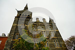 Campus building on the Georgetown University