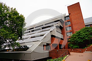 Campus building on the Georgetown University