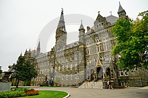 Campus building on the Georgetown University